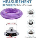 Hair Catcher for Shower Drain & Bathtub – TubRing Pop-Up Drain Protector & - Image 7