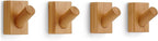 LARHN Wooden Wall Hooks, Wall Mounted Coat Hooks by LARHN