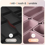 【】 【】 Purple Drawer Organizer, Makeup organizer, 【Holds 177 - Image 6