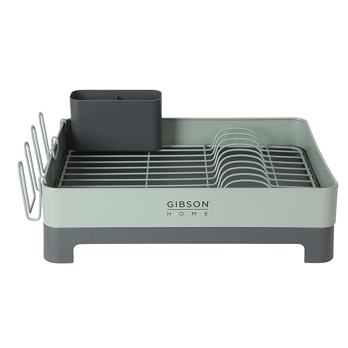 Gibson Home Nestcraft Full Size Rust Resistant Dish Rack - Image 5