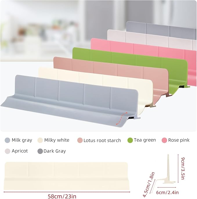 23" Ultra Silicone Sink Splash Guard Released in 2025/Dec, Self-Draining Water - Image 3