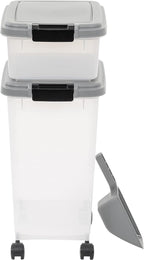 Amazon Basics 3-Piece Airtight Pet Food Storage Container Combo - Image 5