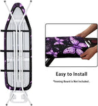 Purple Butterfly Ironing Board Cover Pretective Covers 15 x 54 Heavy Duty Iron - Image 5