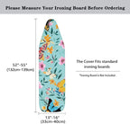 Floral Butterfly Ironing Board Cover and Pad 15x54 Inch, Iron Board Cover Large - Image 6