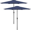 Simple Deluxe 9' Patio Umbrella Outdoor Table Market Yard Umbrella with Push Button Tilt/Crank by SimpleDeluxe