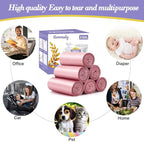 3 Gallon 180pcs Small Pink Trash Bags Plastic Strong Pink Garbage Bags - Image 5