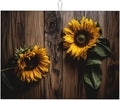 Sunflower Dish Drying Mat for Kitchen Counter Decor 18x24 Inch Floral Absorbent by Ovitssrk