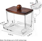 SheeChung 10Oz Acrylic Qtip Holder Dispenser - Image 7