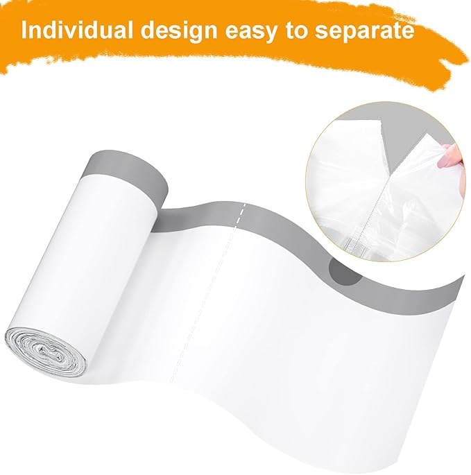 TECHSHARE Biodegradable 100 Count 6 Gallon Trash Bags, Compostable, Strong and - Image 7