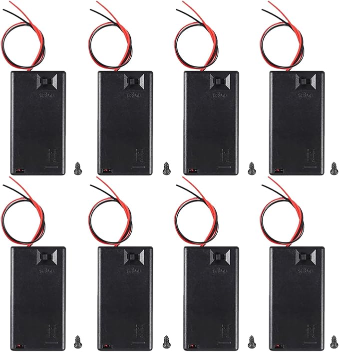 8pcs 3X AAA Battery Holder 4.5V AAA Battery Holder by Unknown