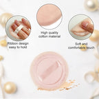 10pcs Powder Puff Cotton Cosmetic Face Makeup Powder Puffs Pads - Image 3