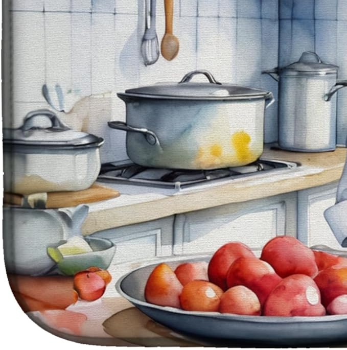Caroline's Treasures DAC6246DDM English Setter The Chef Dish Drying Mat - Image 4