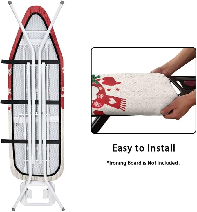 Christmas Decorative Covers for Ironing Board Santa Claus Print Ironing Board - Image 4