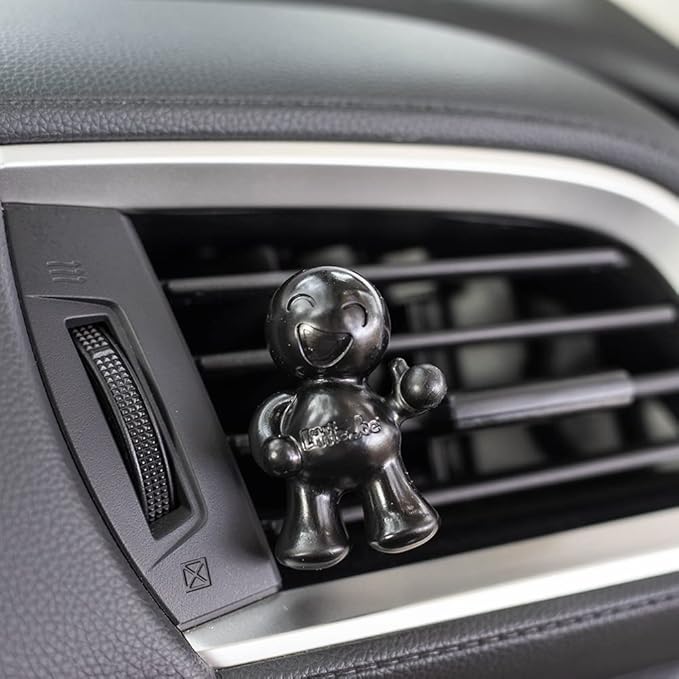 Little Joe 96405-6PK Black Velvet Scent Car Air Freshener Vent Clip, Fights - Image 3