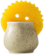 Ceramic Dish Sponge Holder, Sponge Caddy by LAUCHUH