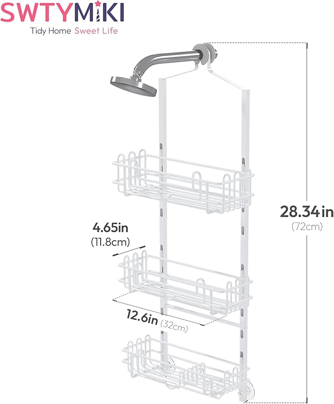 SWTYMIKI Shower Caddy Hanging Organizer - Image 7