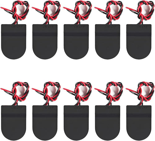10pcs CR2032 Battery Holder Coin Cell Battery Holders 1x CR2032 Battery Holder by AEDIKO