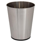 Bath Bliss 5 Liter Small Wastebasket | Round Open Top | Trash Can | Bathroom | by BathBliss