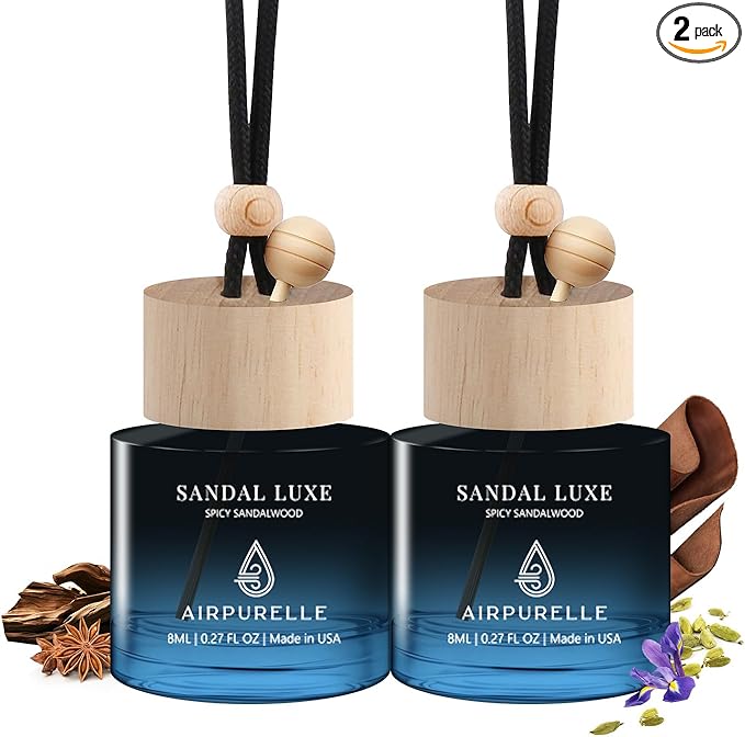 Car Air Freshener Hanging 2 Pack Car Air Fresheners Diffuser by AIRPURELLE