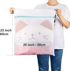 Tenn Well 3PCS Mesh Laundry Bags, 20 x 23 Inches Large Lingerie Bags - Image 2