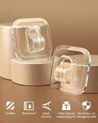 100 Mini Light Hooks with Adhesive Strips: Indoor Clear Small String Light - Image 3