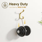 Large Wall Hooks for Hanging Coats: Heavy Duty Wall-Mount Hanger, Mudroom Hooks - Image 7