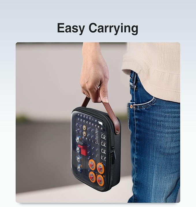 Luxtude Battery Organizer Storage Case - Image 8