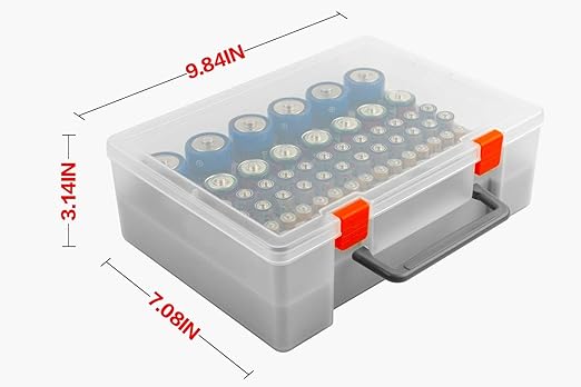 Battery Organizer Storage Box, Garage Storage Containers Case Holder - Image 5