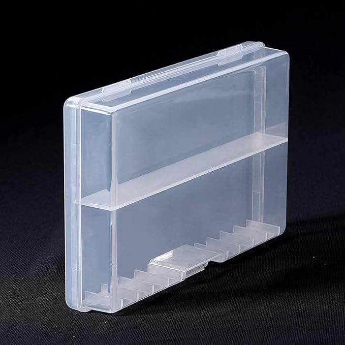 Fielect 48 x AA Battery Storage Case Holder Organizer Box Transparent - Image 5
