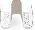 Spectrum Sink Saddle for Kitchen Sink Warm Gray Clear Sponge and Brush Holder by Spectrum