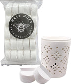 Melt Mop® Wax Melt Cleaner Pads 100% Cotton Disposable Pads by Unknown