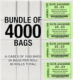 Aluf Plastics 7-10 Gallon Trash Bags Source Reduction Series Value High Density - Image 6