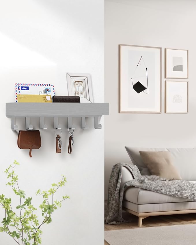 Key Holder Wall Mount Adhesive Magnetic - Image 3