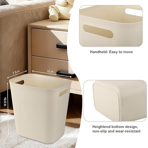 UUJOLY Small Bathroom Trash Can - Image 5