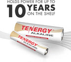Tenergy Alkaline Batteries & Storage Case, 100xAAs 100xAAA Batteries and - Image 6
