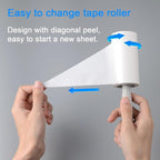 Lint Rollers for Pet Hair Extra Sticky, 220 Sheets Mega Value Set, Lint Remover - Image 4