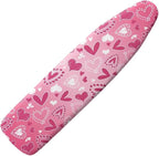 Pink Heart Ironing Board Cover Valentines Day Iron Board Cover Romantic by KUIFORTI