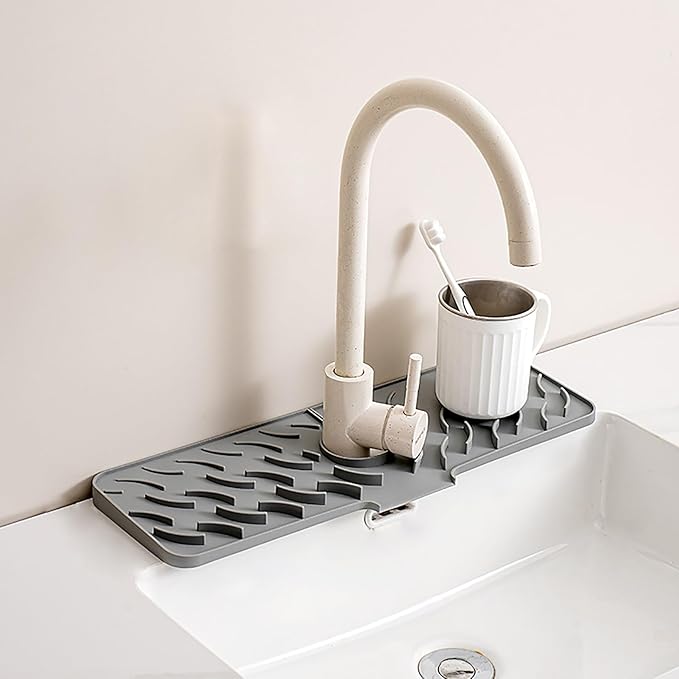 Silicone Faucet Splash-Proof pad, Universal Faucet Cover, Suitable by Unknown