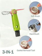 Baby Bottle Brush Set 4 in 1, Baby Bottle Cleaner, - Image 7