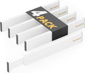 SpaceAid 4 Pack Bamboo Drawer Dividers by SpaceAid