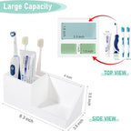 Diatomite Toothbrush Holders for Bathrooms, Quick Dry Electric Tooth Brush and - Image 4