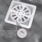 30-Pack Disposable Shower Drain Hair Catchers, Mesh Sticker Covers - Image 4