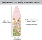 Cute Bunny Ironing Board Cover Standard Size Tulip Ironing Board Pad Ironing - Image 5