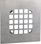 Danco 11034 Square Snap-in Shower Drain Cover in Chrome - Image 3