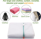 Large Mesh Laundry Bags, 2 Pack 35 in x 27 in Washable Fine Net Washing Machine - Image 6