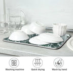 Winter Forest Scenery Dish Drying Mat - Image 7