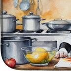 Caroline's Treasures DAC6215DDM Boston Terrier The Chef Dish Drying Mat - Image 4