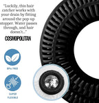 Hair Catcher for Shower Drain & Bathtub – TubRing Pop-Up Drain Protector & - Image 2