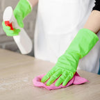 ForPro Natural Rubber Gloves, 6 Pairs Reusable Multi-Purpose Household Cleaning - Image 7