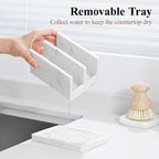 Luxspire Kitchen Sponge Holder, Dish Sponge Holder - Image 3
